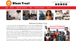 Desktop Screenshot of blazetrust.org